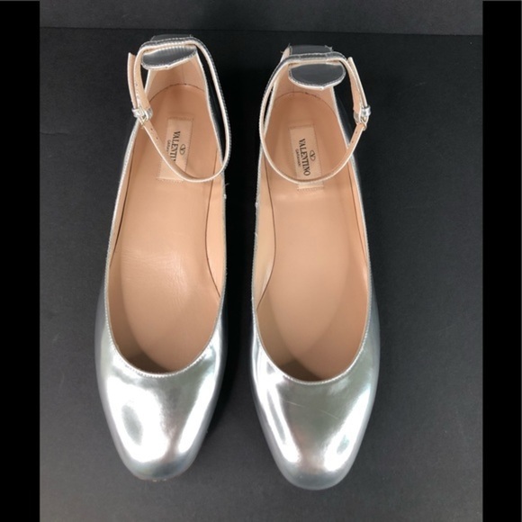 Valentino Garavani Tango Mirrored Ballerina Flats - Picture 5 of 12